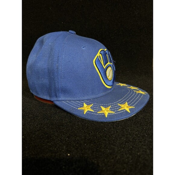 Milwaukee Brewers New Era Snapback Hat/Cap Embroidered Rare 6 Star - Picture 13 of 15